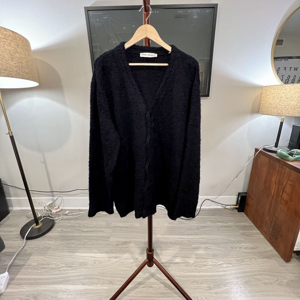 Our Legacy - Knitted Cardigan (#M2223BBC) Black
